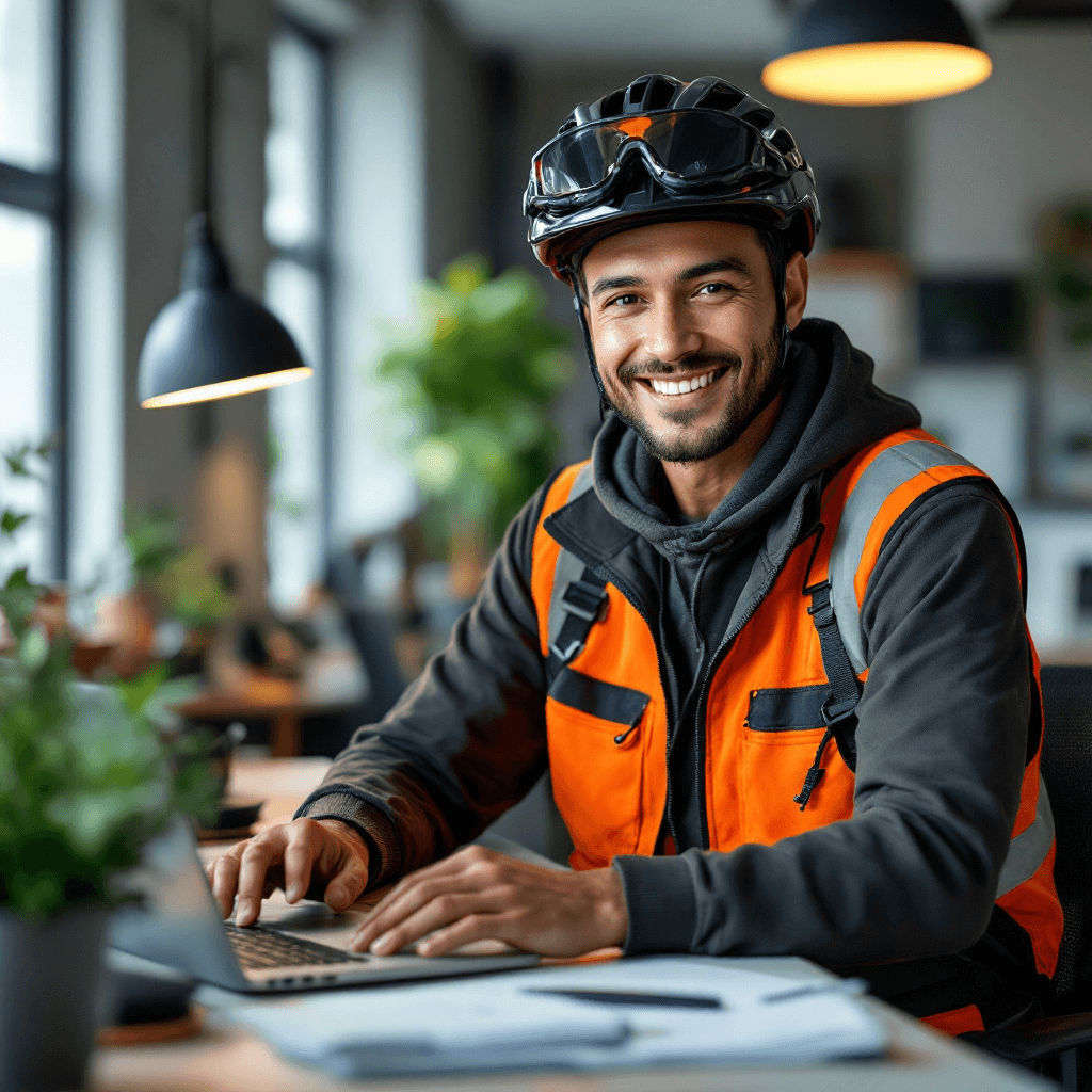 Bike Courier resume example and template