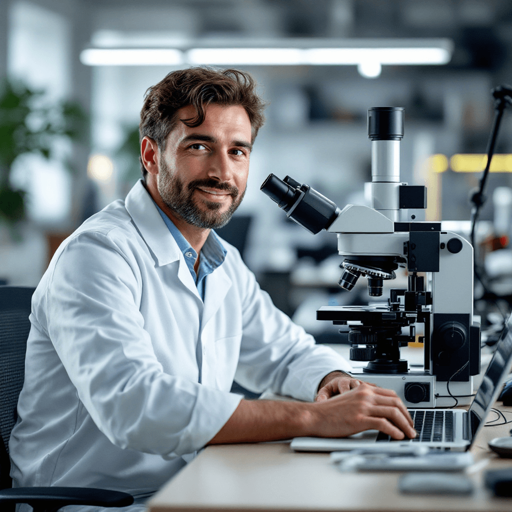 Electron Microscopist resume example and template