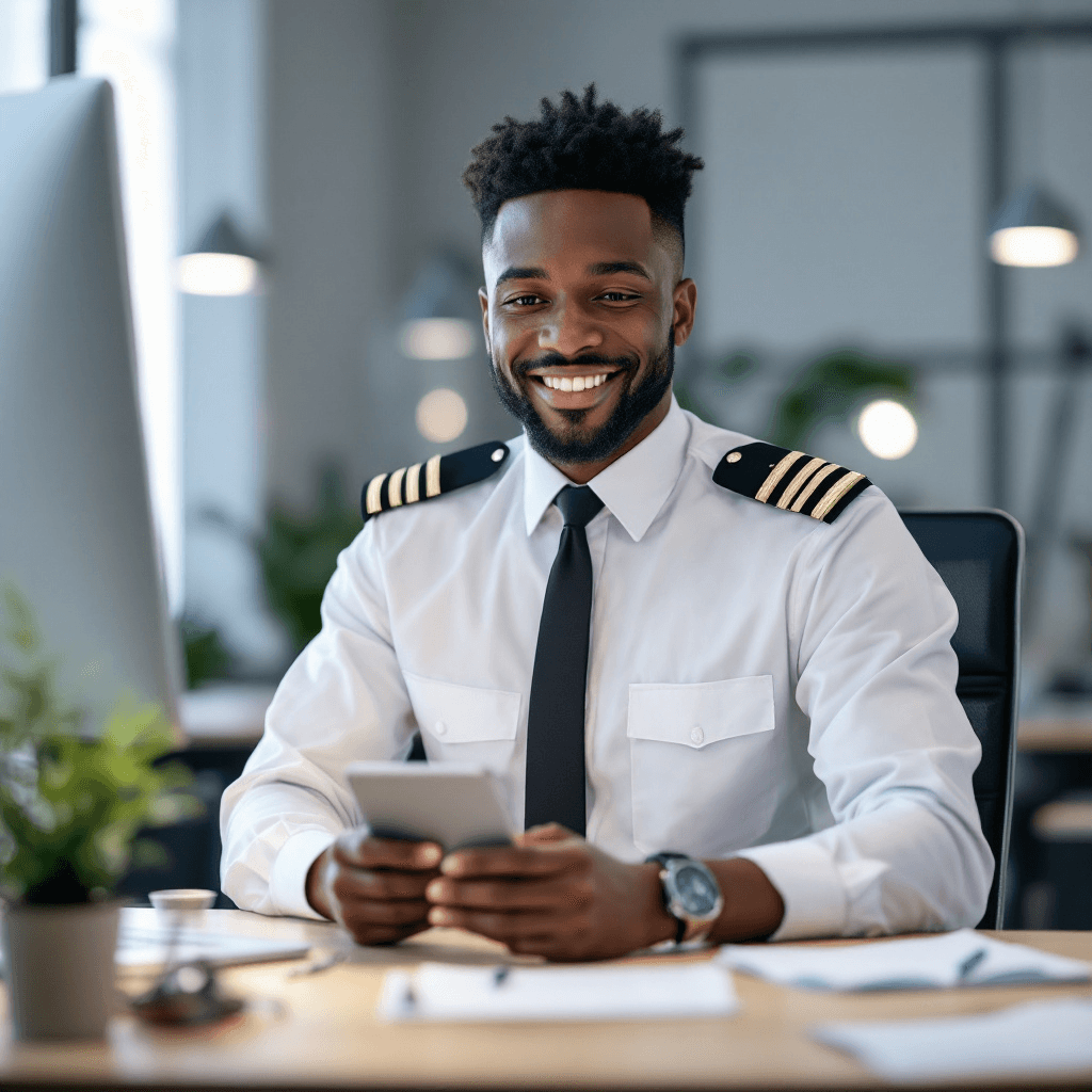 First Officer (Co‑Pilot) resume example and template