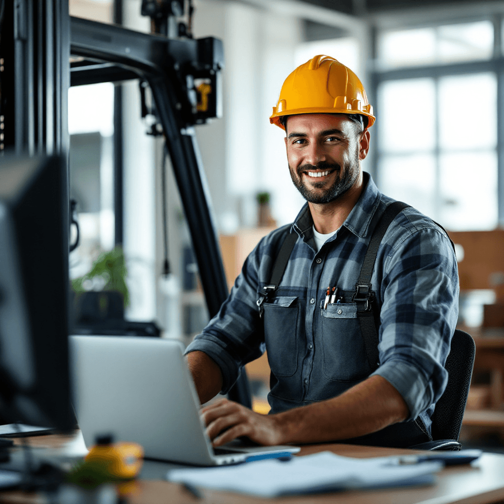 Forklift Operator resume example and template