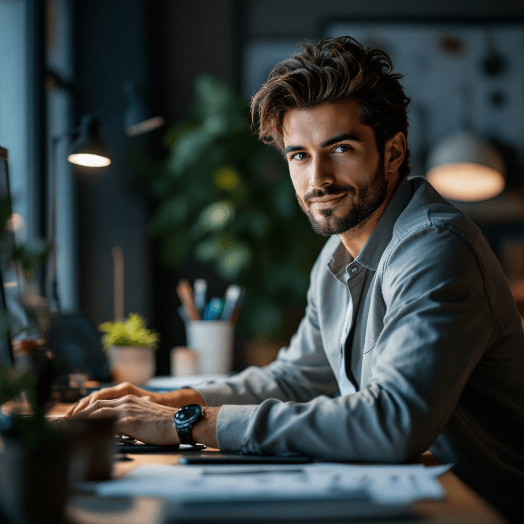 Illustrator resume example and template