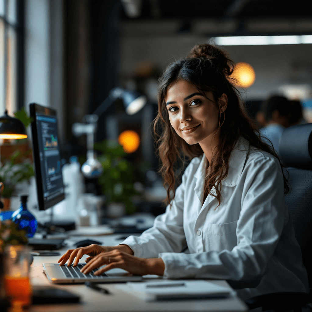 Junior Research Scientist resume example and template