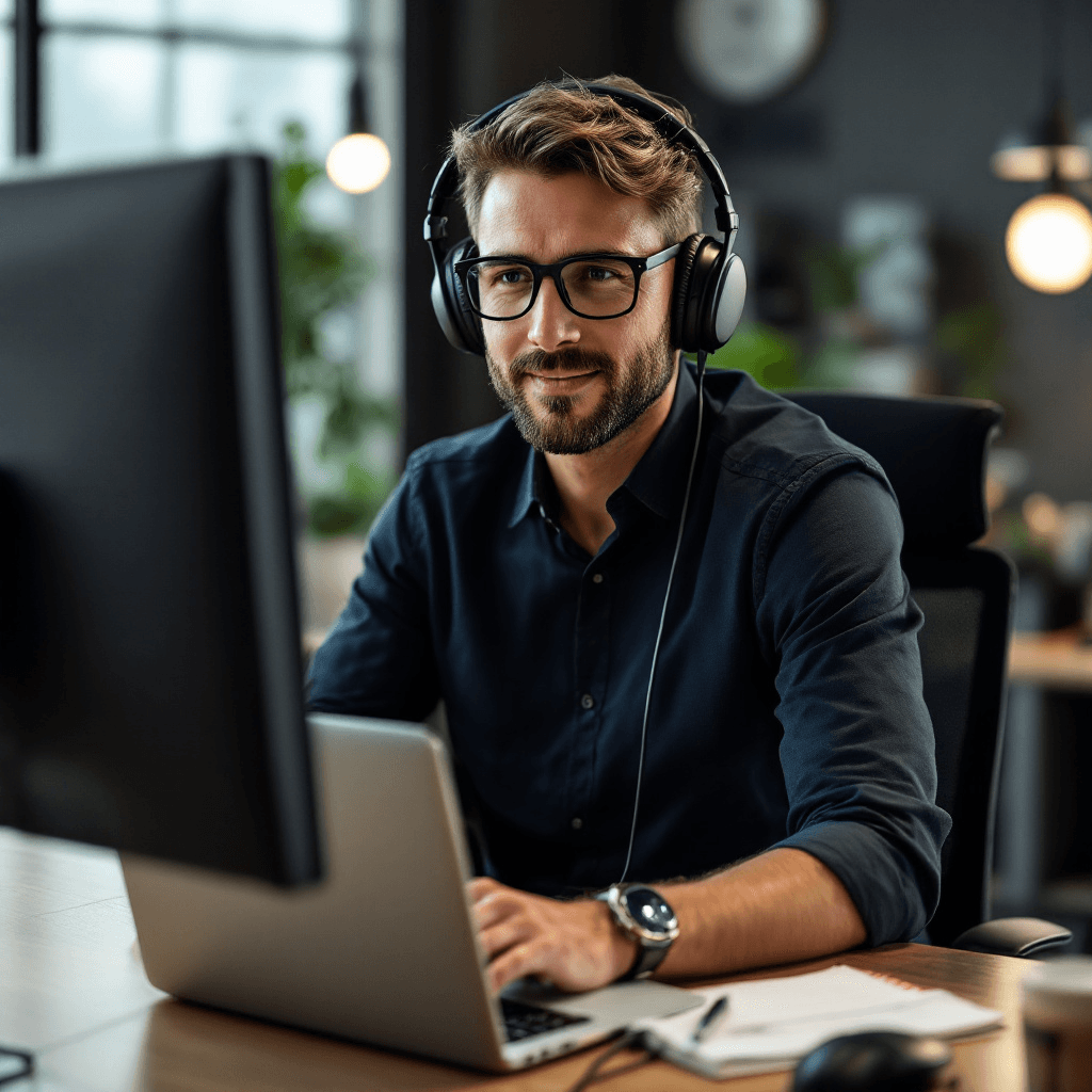 Podcast Editor resume example and template