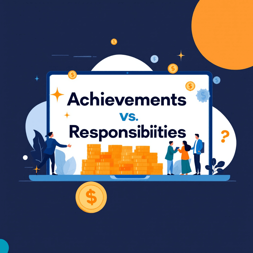 Guide to Achievements vs Responsibilities (Proven Tips)